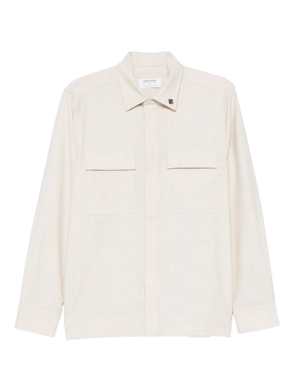 

Рубашка с карманами Gran Sasso, нейтральный