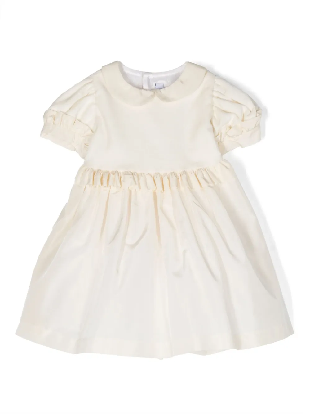 

Платье с оборками и бантом Siola, кремово-белый