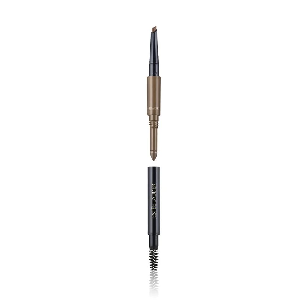 Многофункциональный инструмент для бровей Estée Lauder The Brow Multi-Tasker 3-в-1: карандаш, пудра и кисть для бровей., 02 Light Brunette