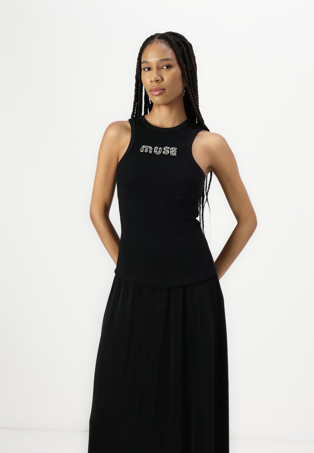 

Юбка плиссированная SKIRT ELASTIC WAIST Marc O'Polo DENIM, черный