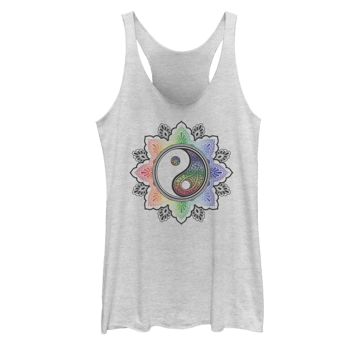 

Майка с геометрическим рисунком Henna Yin Yang Chakra для юниоров