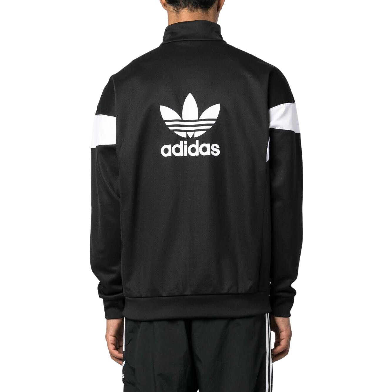 Куртка на молнии с логотипом Adidas Adidas Originals, черный — фото 3