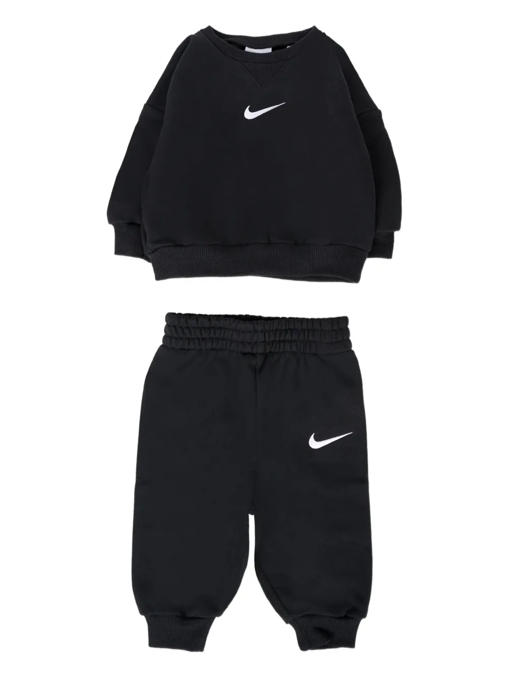 

Спортивный костюм с вышитым логотипом Nike Kids, черный