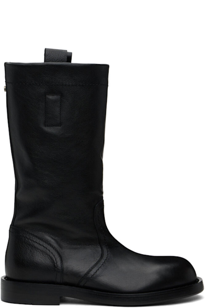 

Черные сапоги Bente Ann Demeulemeester