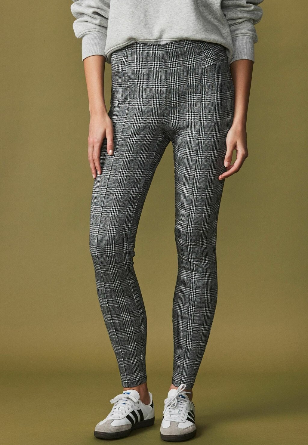 

Леггинсы PONTE WAISTBAND DETAIL PETITE Leggings Next, черный