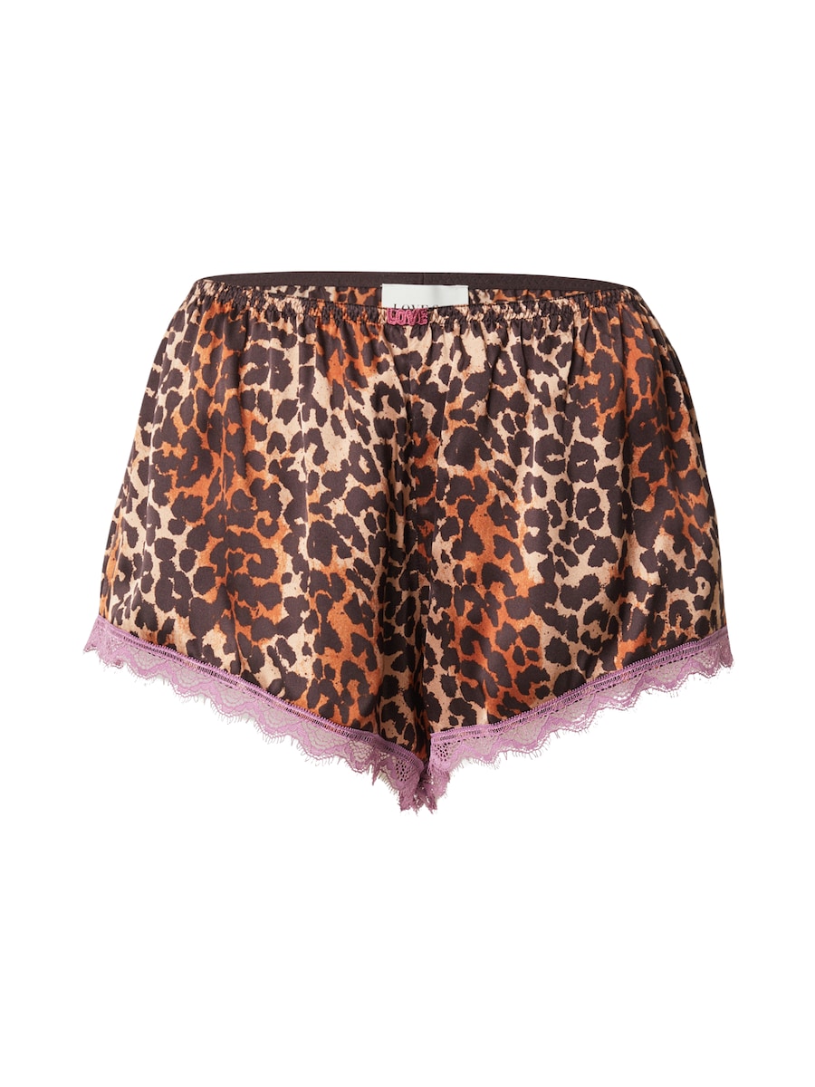 

Пижамные штаны LOVE Stories Brooke, коричневый