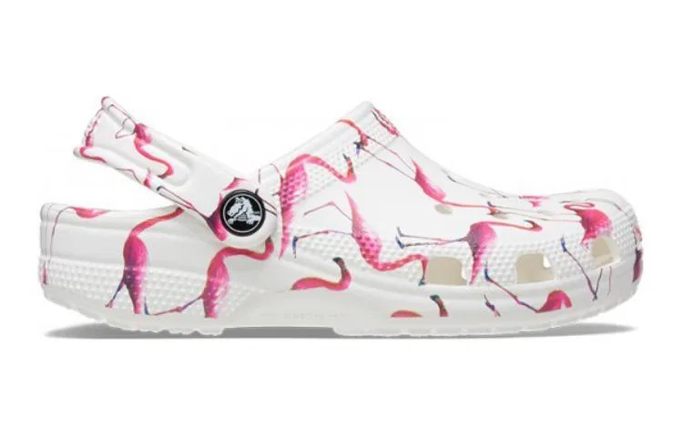 Сандалии детские Croslite White Pink Crocs — фото 3