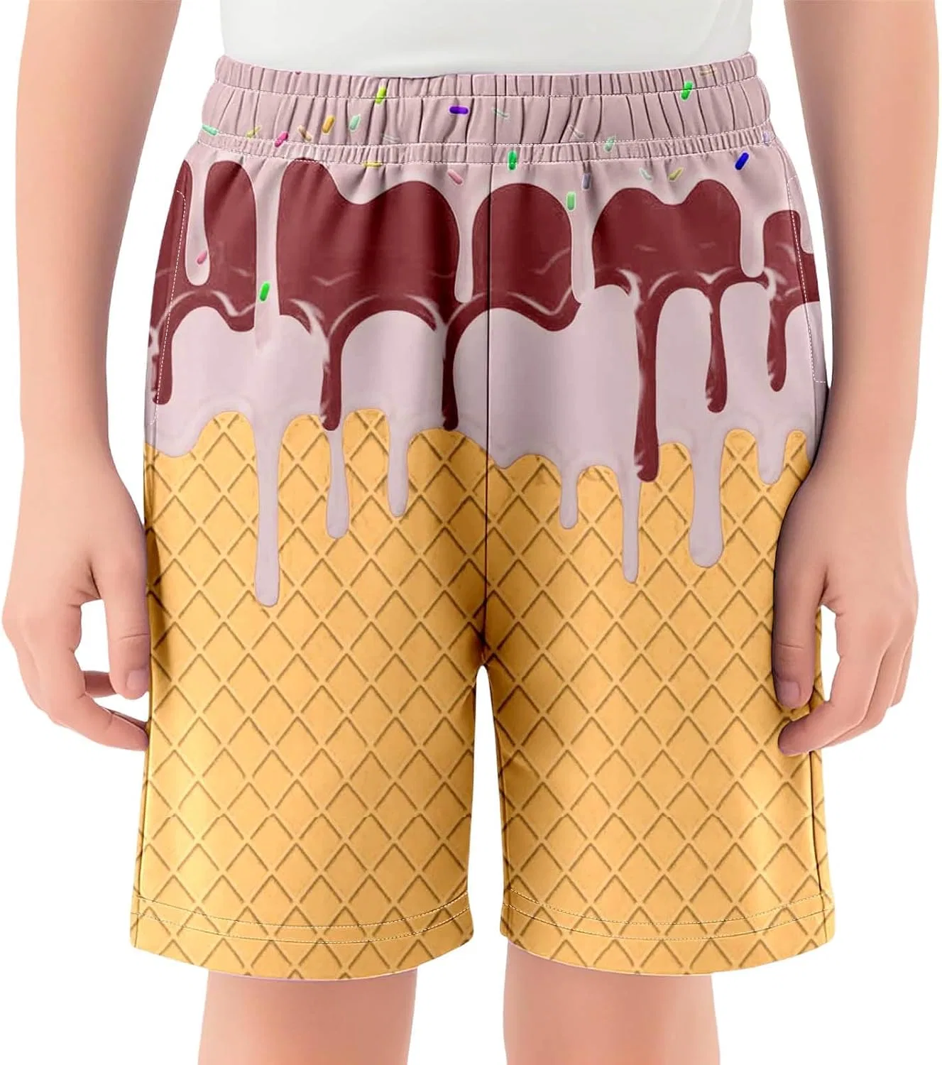 Шорты Active Shorts Ice Cream, цвет 03-coffee