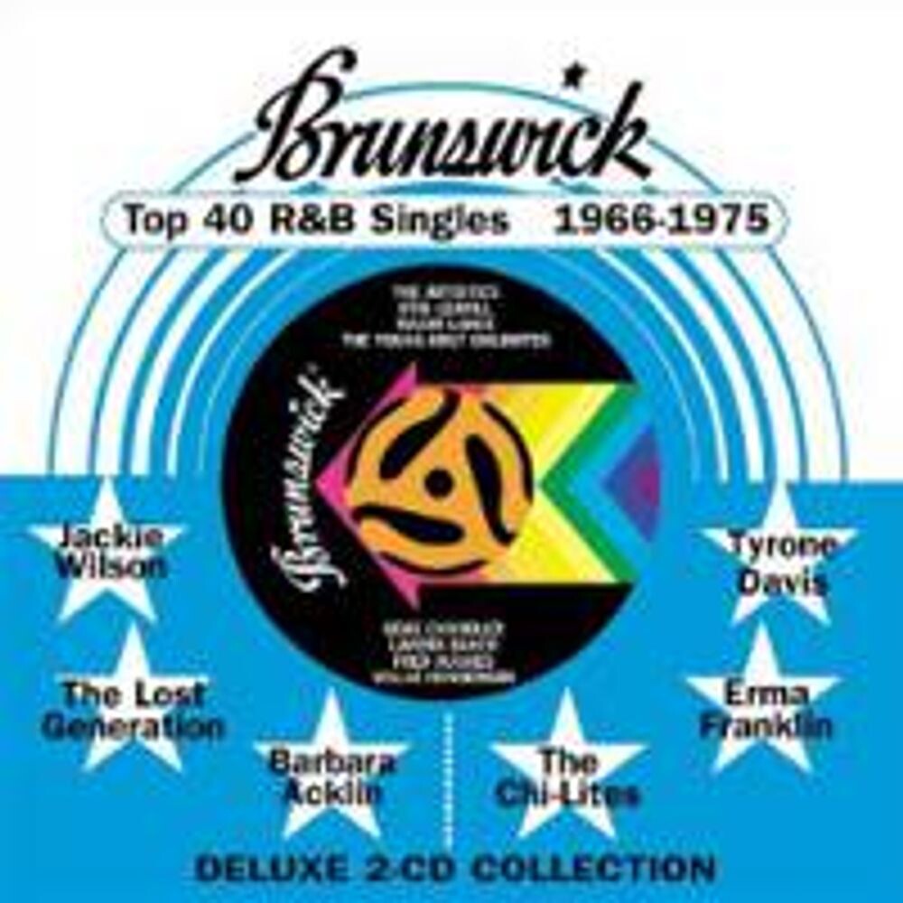 

Диск CD Brunswick Top 40 R&B Singles 1966-1975 - Various Artists