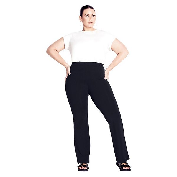 

Женские леггинсы plus size petite bootleg Avenue, Black