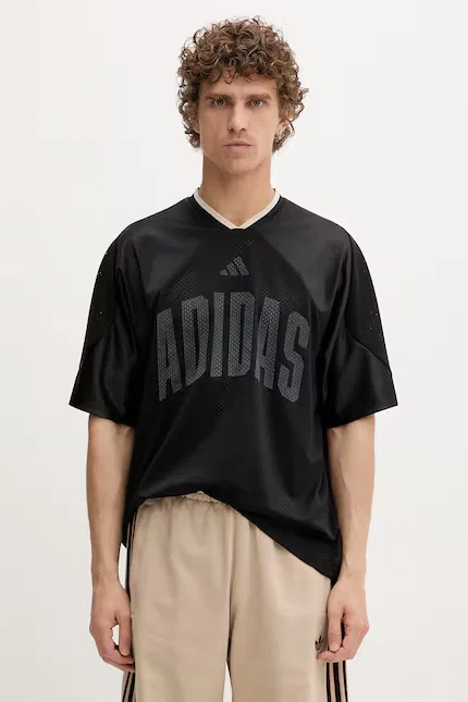 Футболка с круглым вырезом Stadium Adidas, черный