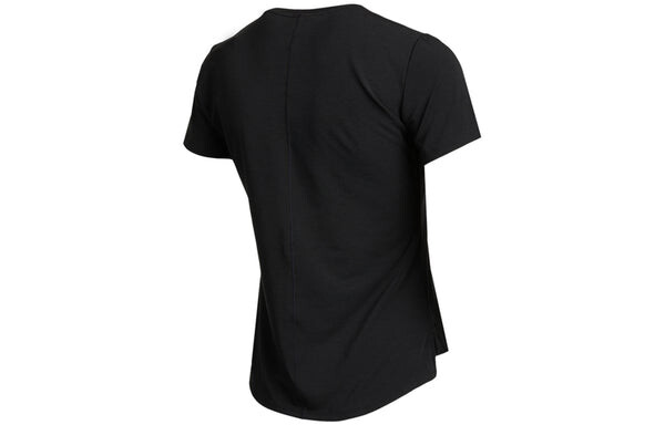 Футболка dri fit training sports quick dry round neck short sleeve black Nike, черный — фото 2