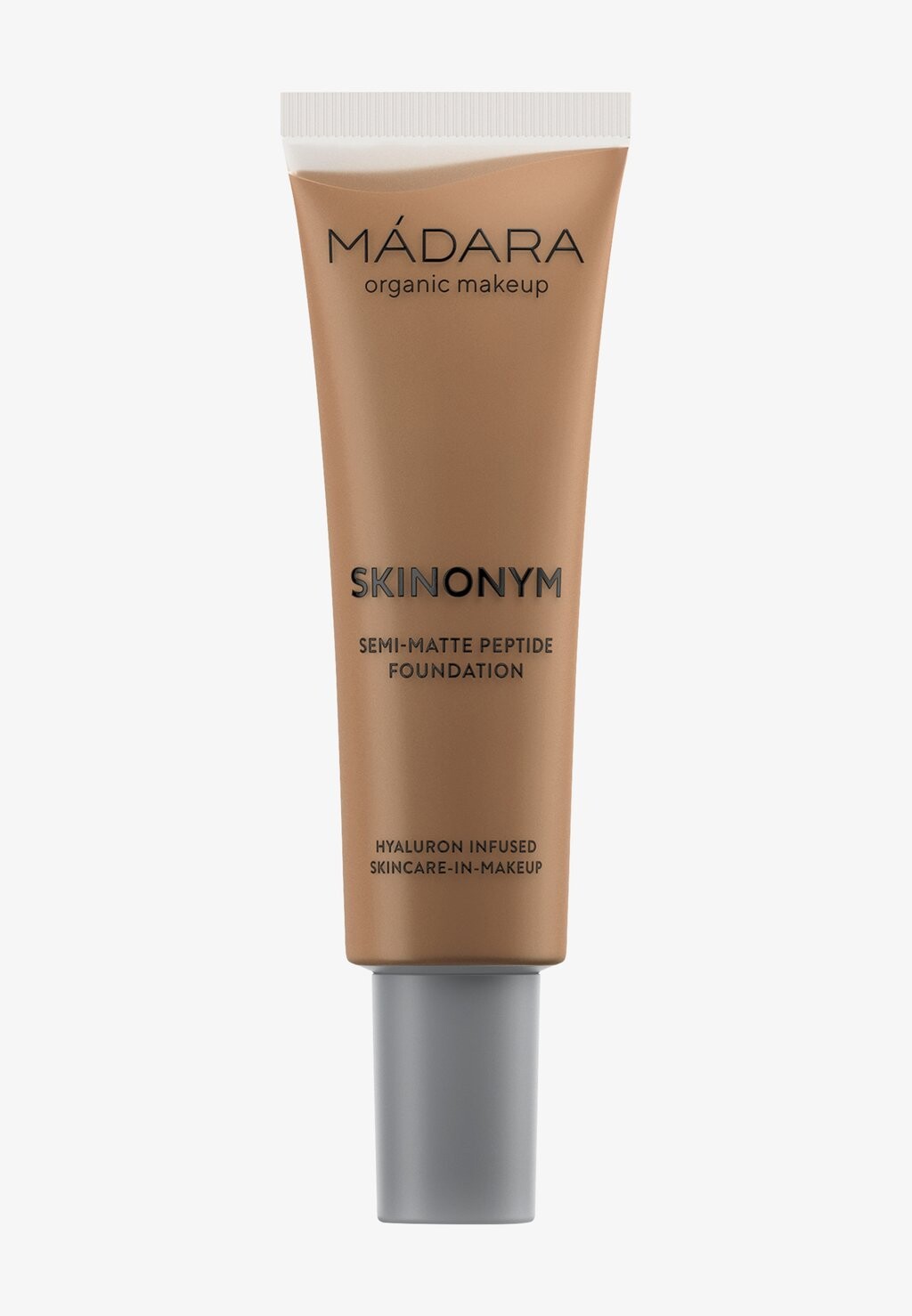 Тональный крем Skinonym Semi-Matte Peptide Foundation MÁDARA, #75 темно-каштановый — фото 3