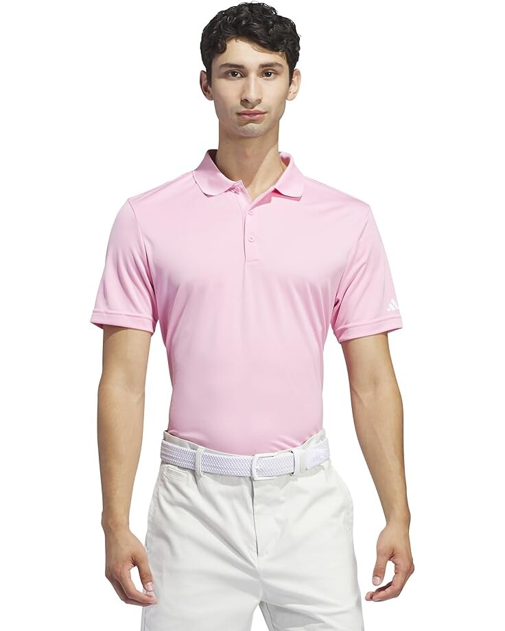 

Поло adidas Golf adi Performance Short Sleeve, цвет Light Pink