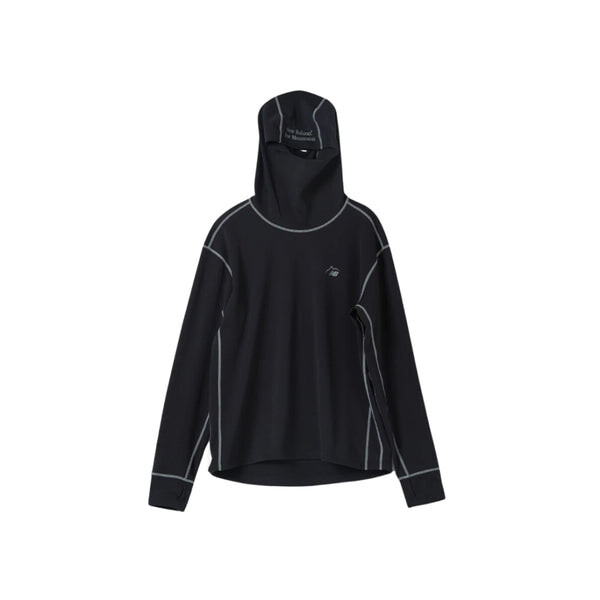 

Толстовка x cayl balaclava hoodie 'black' New Balance, черный
