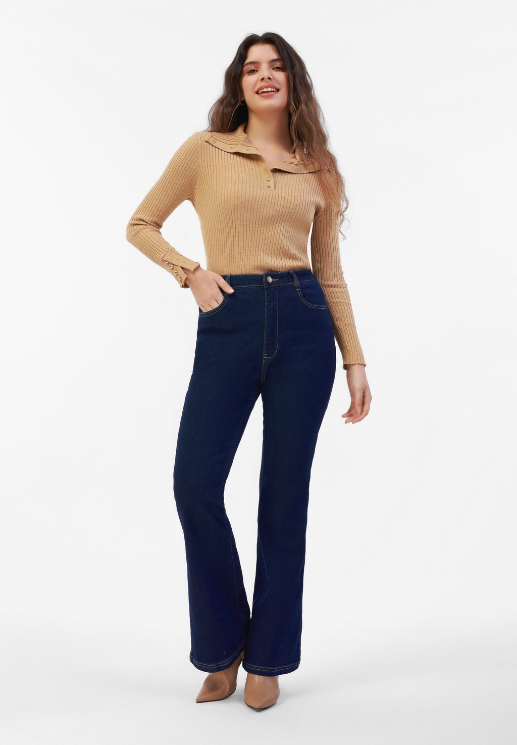 

Джинсы Bootcut Anna Field, деним