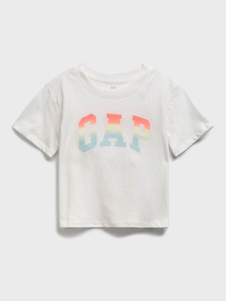 

Детская футболка из натурального хлопка. Gap, белый