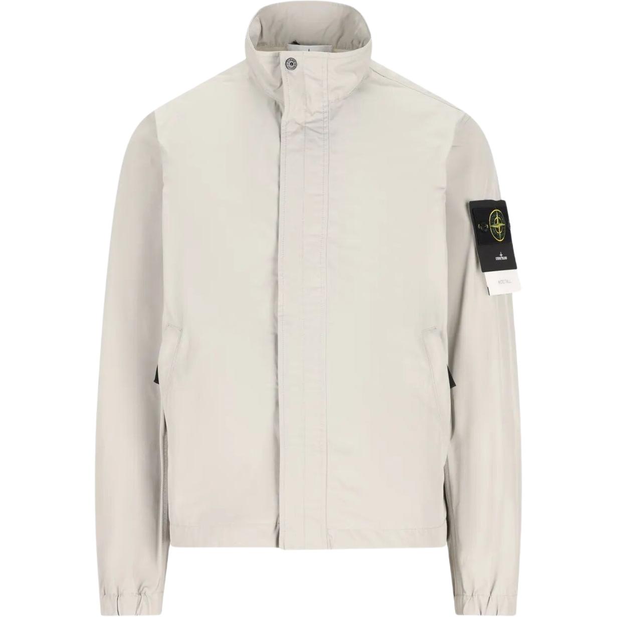 

Куртка с лого-патчем STONE ISLAND, белый