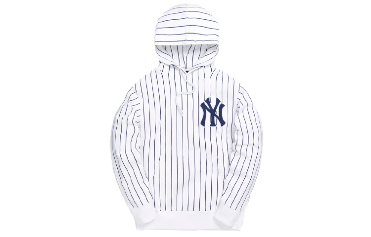 

Толстовка с полосками для бейсбола New York Yankees KITH, белый