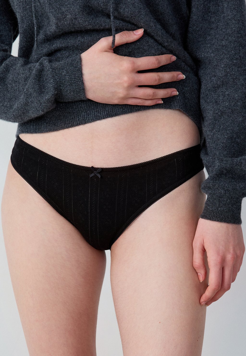 

Трусы-брифы JOLLY 3 PACK Etam, черный