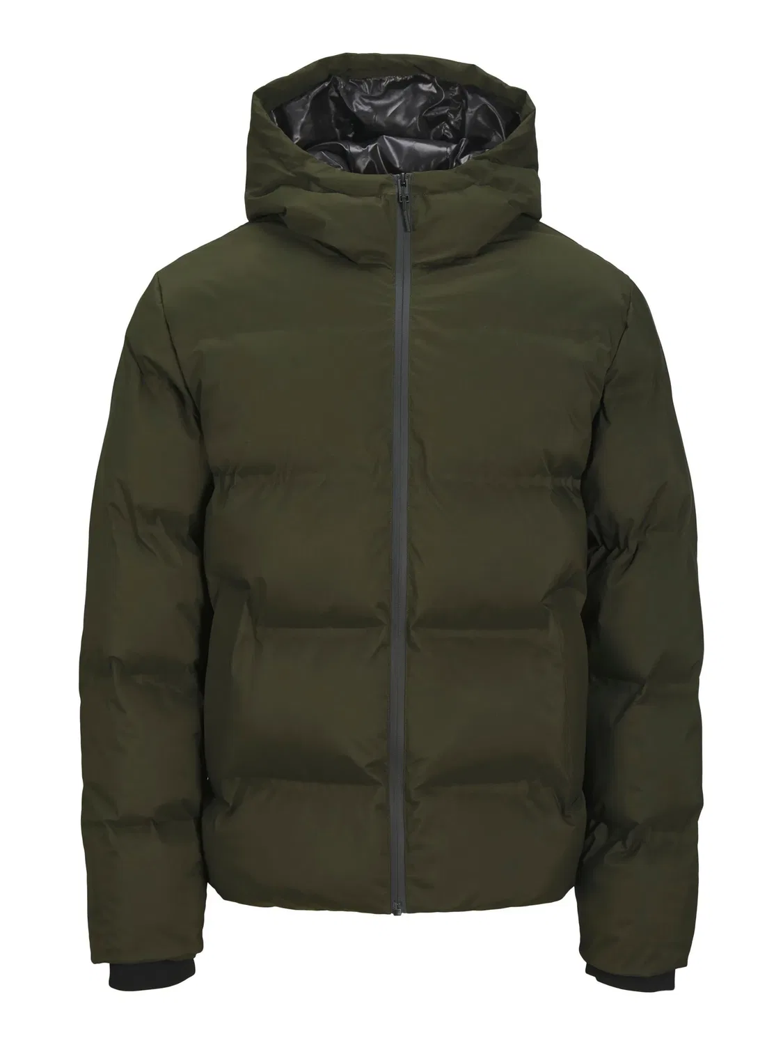 Стеганая куртка с капюшоном JACK & JONES Junior, розовый