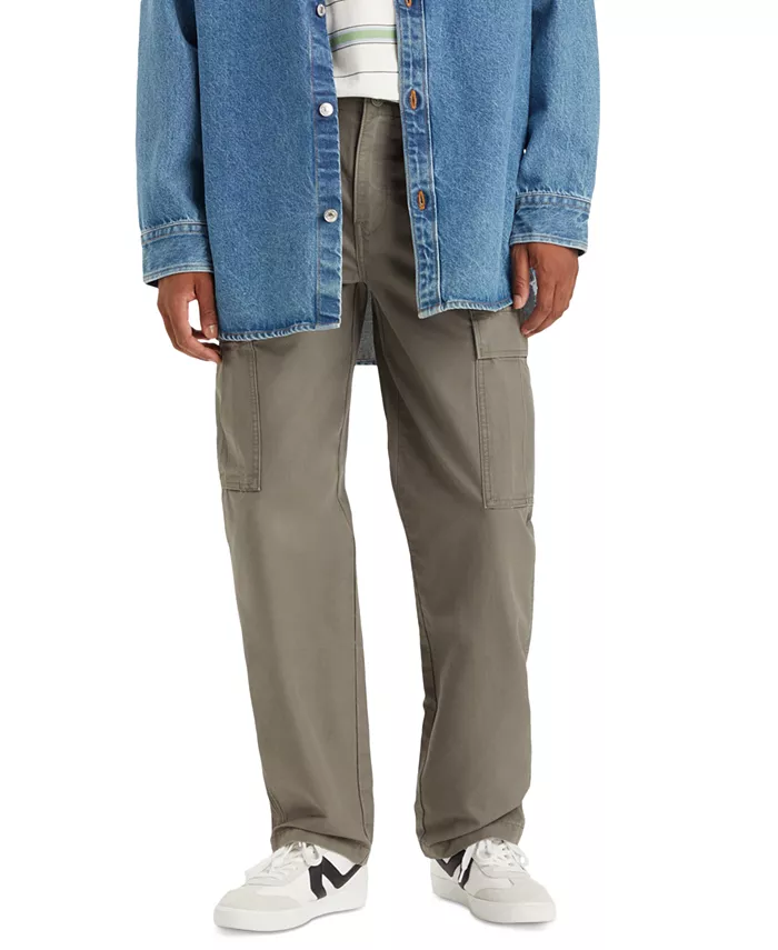 

Мужские грузовые брюки XX Relaxed Fit прямого кроя Levi's, зеленый