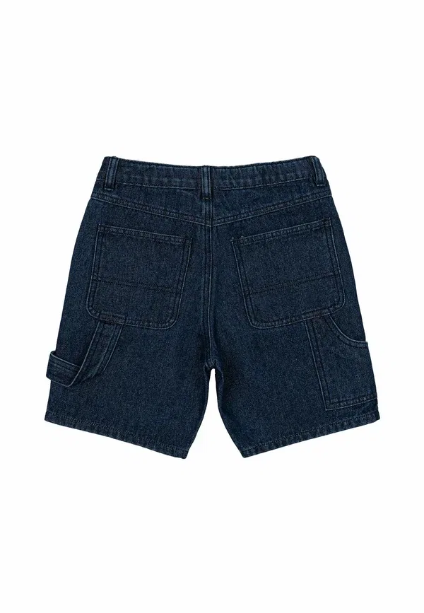 Шорты Tnsavid baggy fit worker shorts denim shorts The New, нестираный деним — фото 4