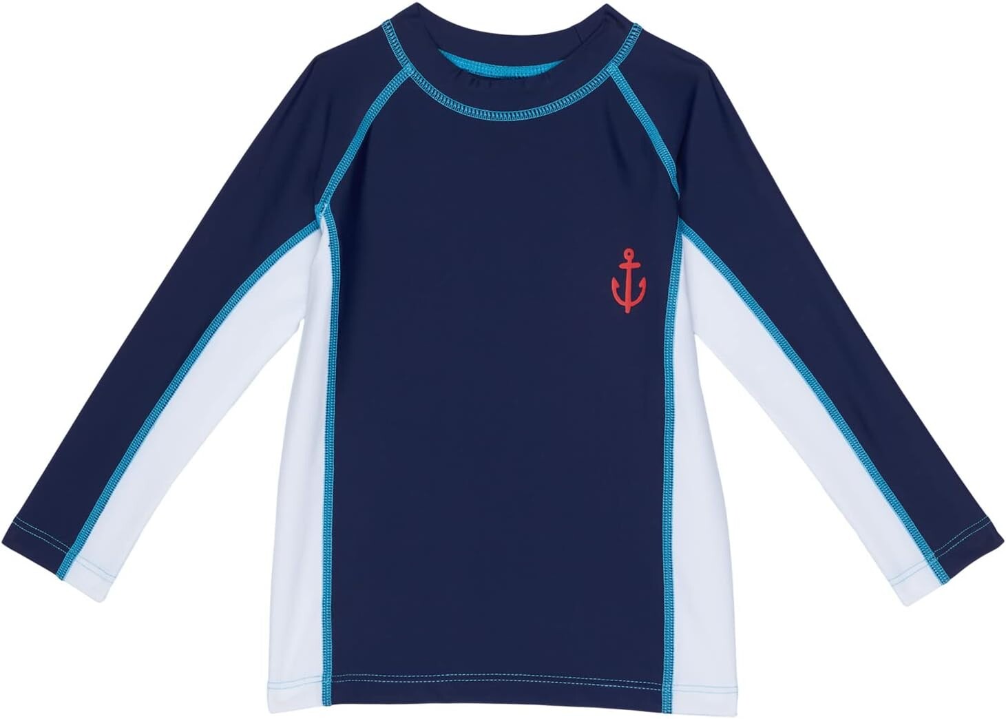

Плавки Hatley Kids Nautical Colour-Block Long Sleeve Rashguard, синий