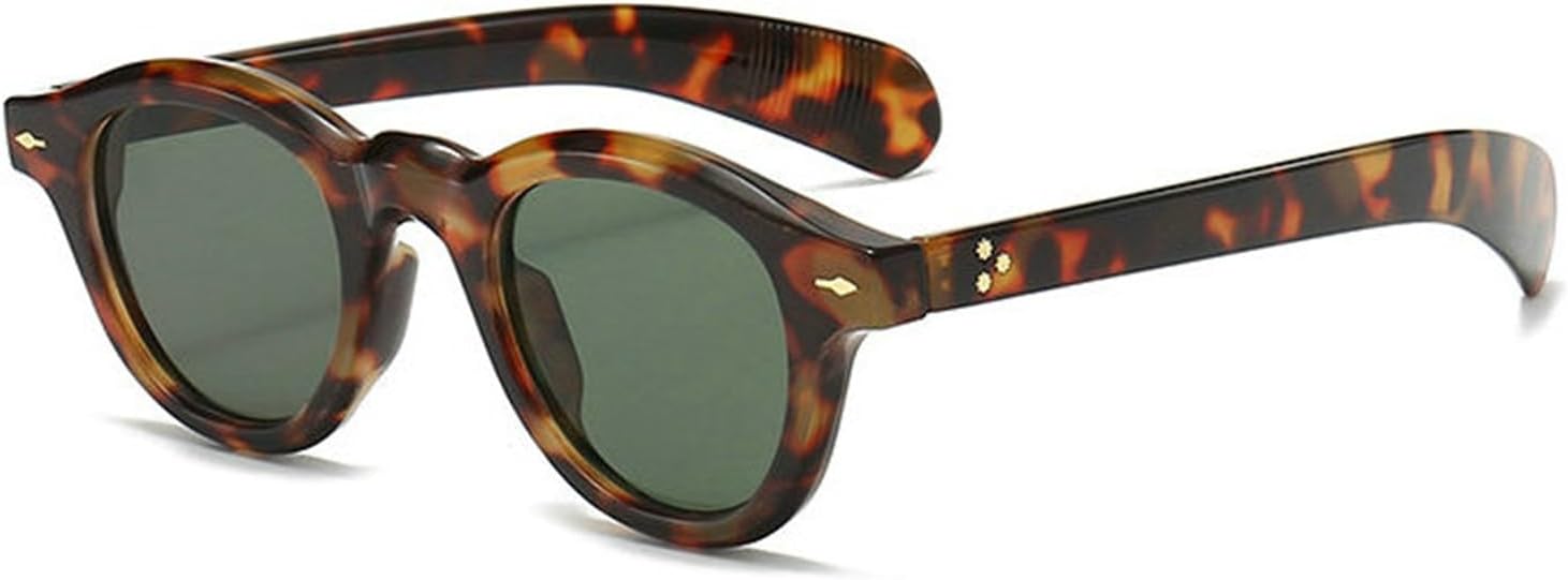 

Солнцезащитные очки Helena Vintage с толстой круглой оранжевой оправой в стиле ретро, ​​с овальной толстой оправой и защитой от УФ-излучения, для вождения и активного отдыха, для женщин и мужчин, C7