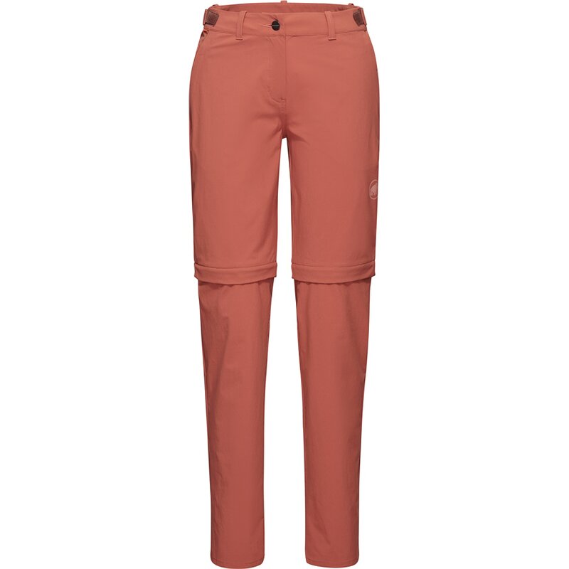 

Брюки Runbold с застежкой-молнией женские Mammut, цвет brick