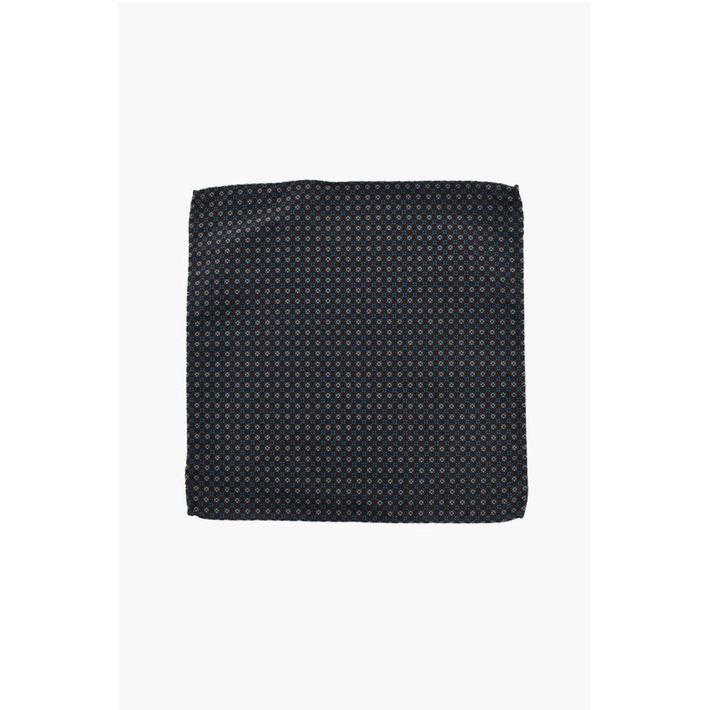 

Шелковый карманный платок с цветочным мотивом Dsquared2, двухцветный