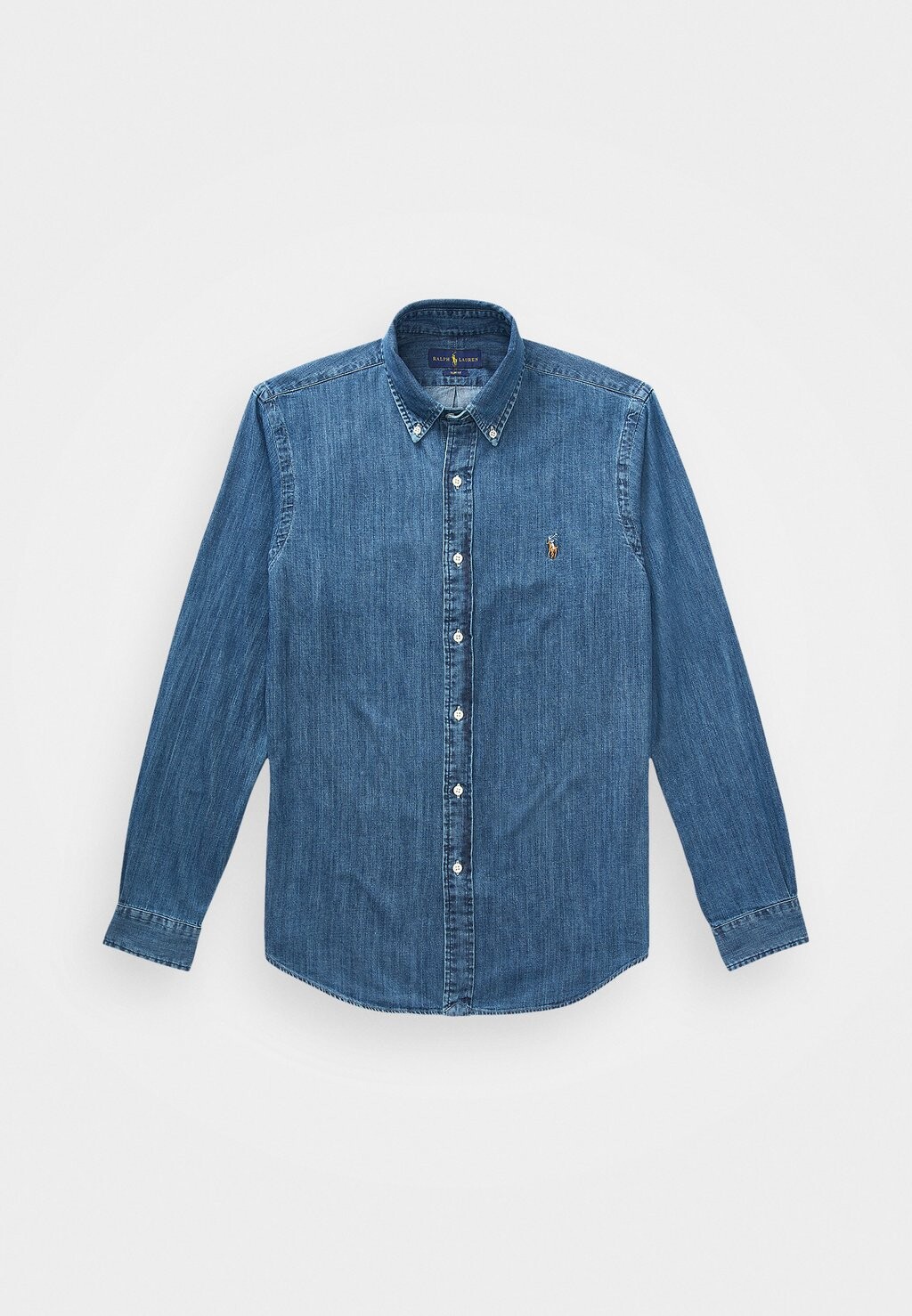 Рубашка SLIM FIT SHIRT Polo Ralph Lauren, темный цвет — фото 4