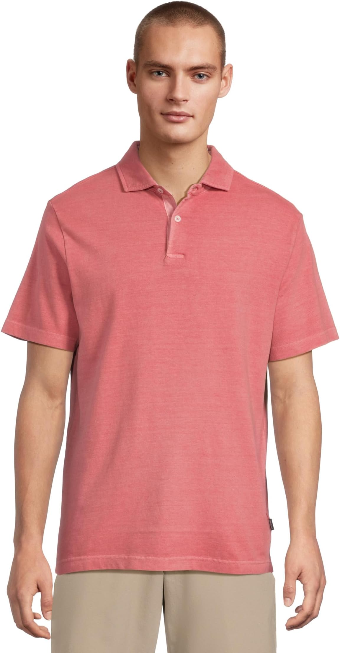 

Поло Vineyard Vines Lived-in Pique Polo, цвет Lighthouse Red