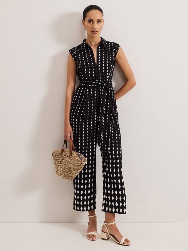 

Комбинезон delina diamond Phase Eight, черный