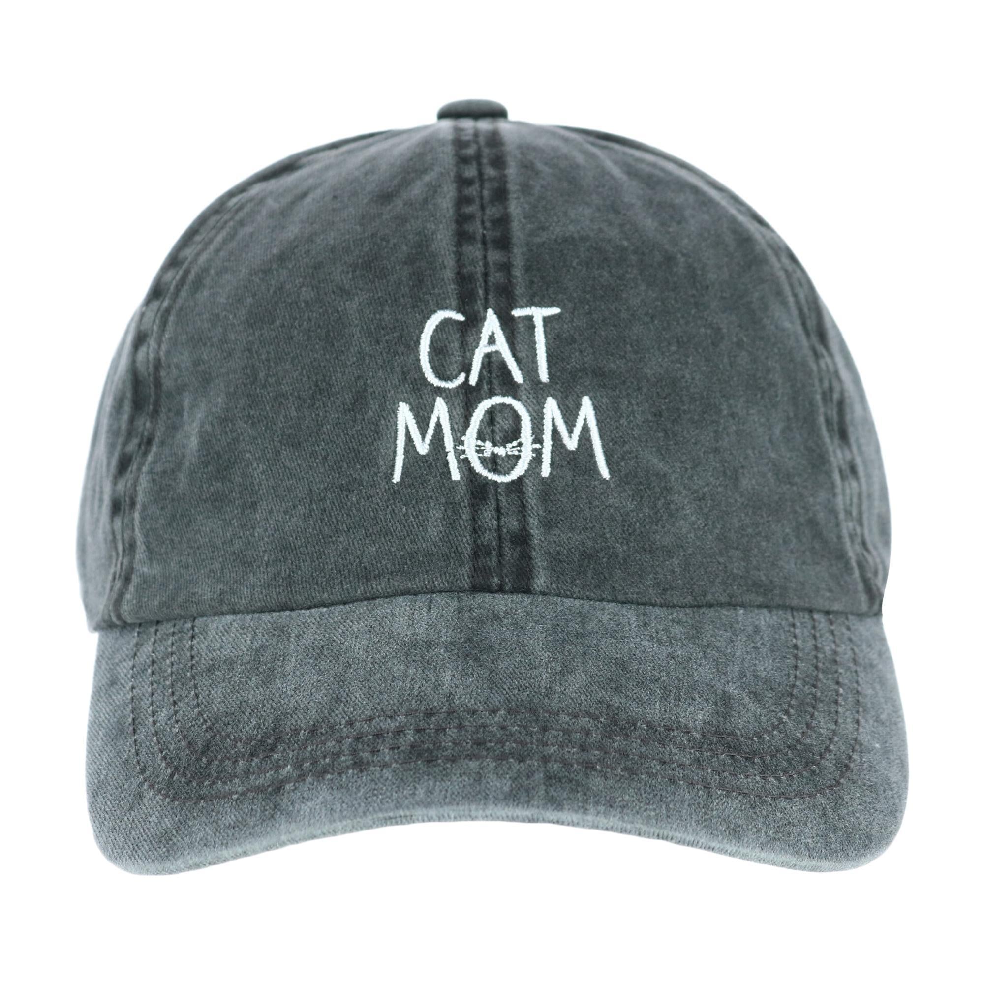 

Женская бейсболка Cat Mom David & Young, черный