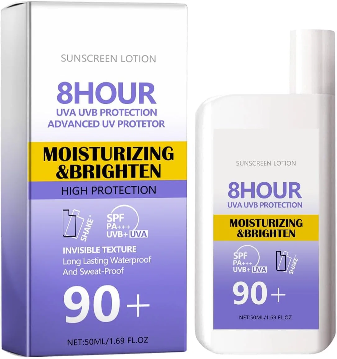 Солнцезащитный крем для лица увлажняющий Generic фиолетовый 76 г