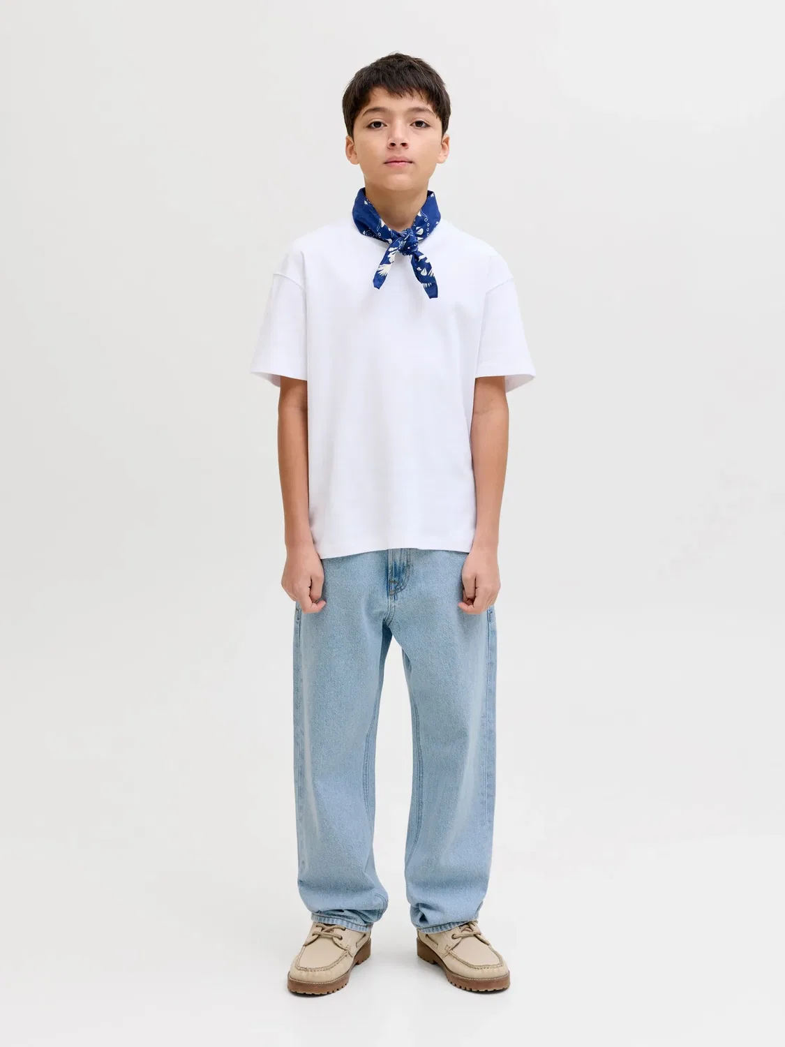 Джинсы Relaxed Fit, синий деним, JACK & JONES Junior — фото 4