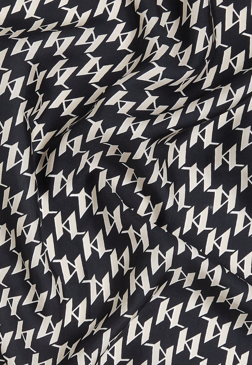 

Шарф MONOGRAM KARL LAGERFELD, цвет Black White