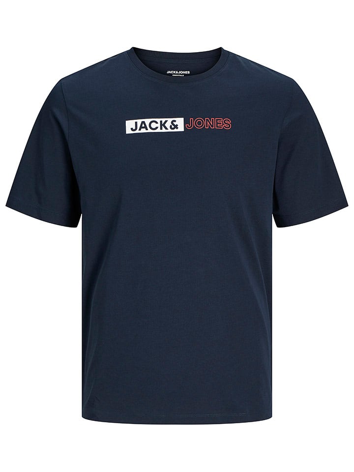 

Футболка Jack & Jones, темно-синий