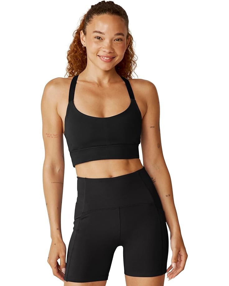 

Бюстгальтер Beyond Yoga Powerbeyond Strive Long Line Bra, черный