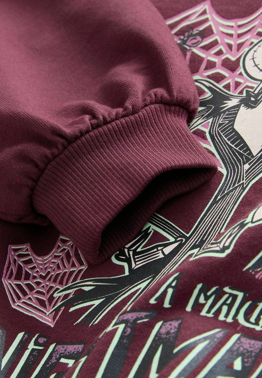 Толстовка Next LONG SLEEVE , Burgundy The Nightmare Before Christmas/Purple — фото 3