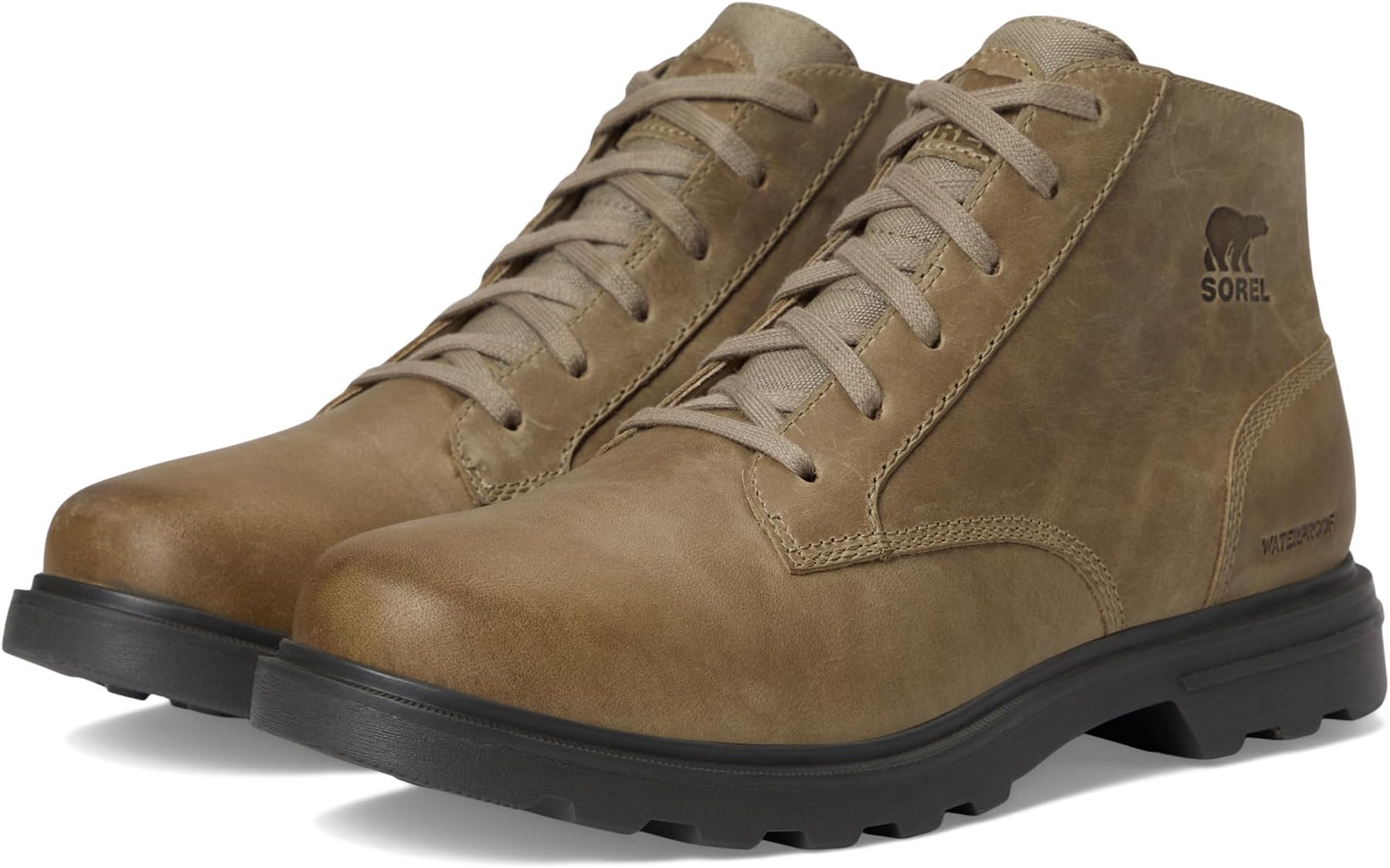 

Ботинки SOREL Cyprus Boot Waterproof, цвет Khaki Ii/Jet