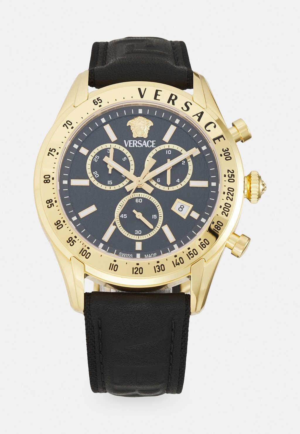 

Хронограф CHRONO MASTER Versace, цвет black/gold-coloured