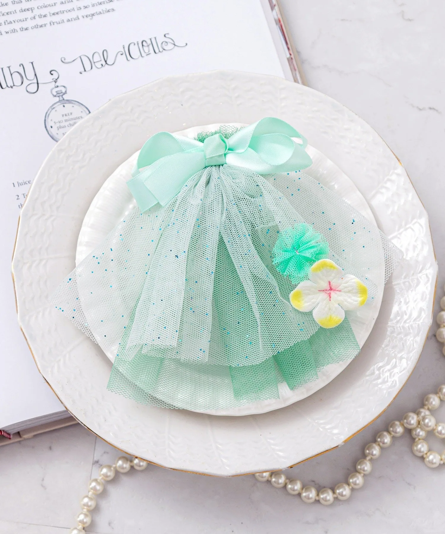 Заколка для волос для переодевания Panpantutu, Emerald