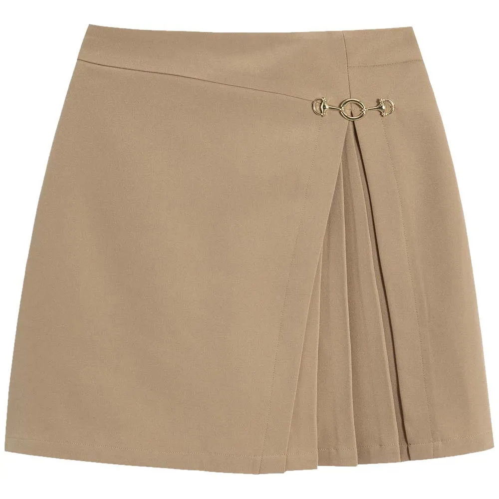 

Юбка Lily Asymmetric Age Defying midi skirt, коричневый