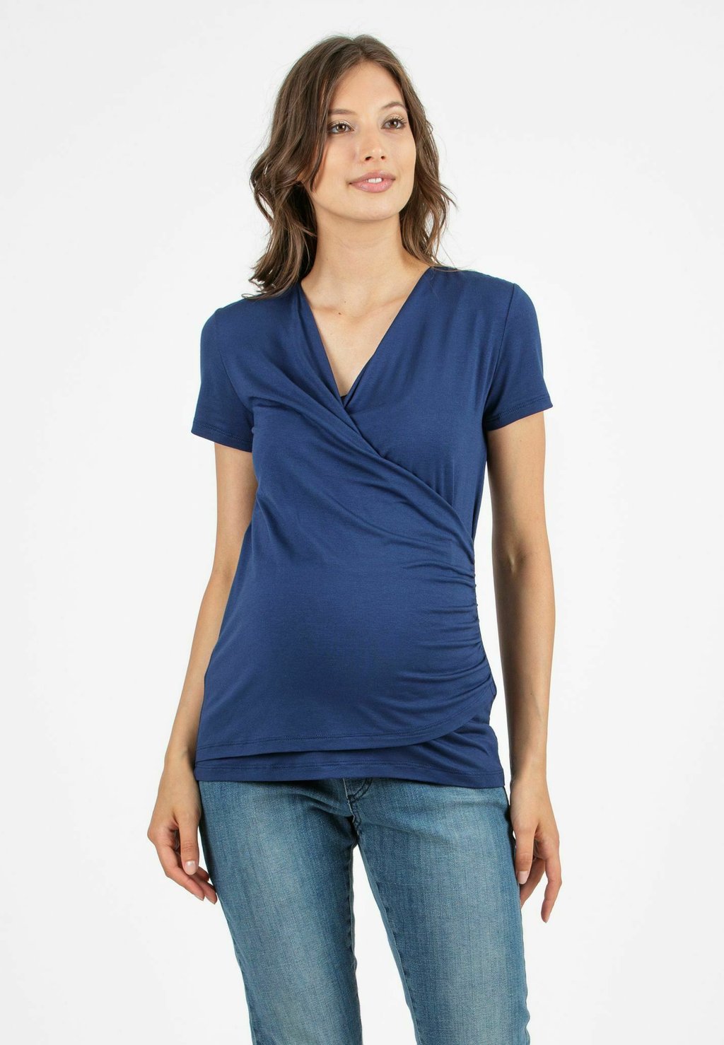 

Базовая футболка CRYSTAL Attesa Maternity, синий