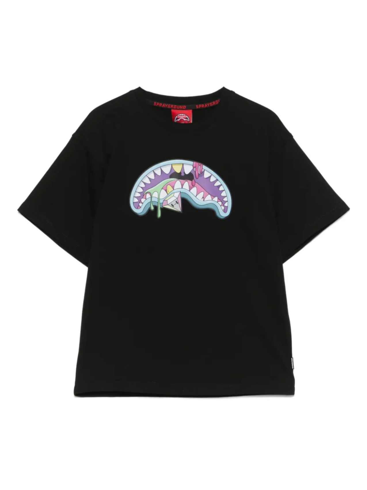 

Sprayground kid Jelly Wirld Fixes Over футболка, черный