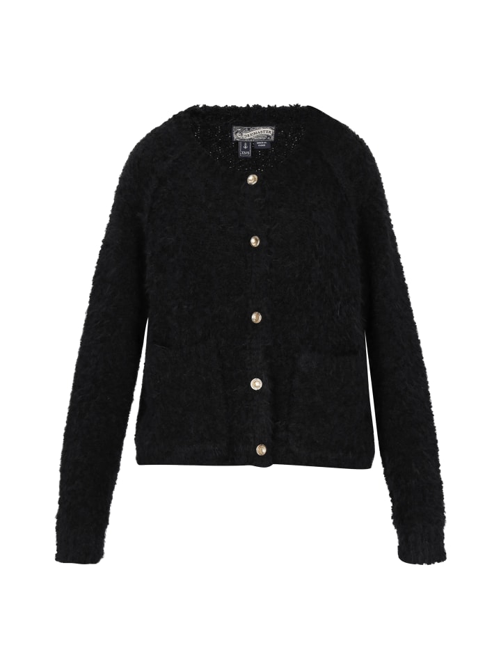 

Женский кардиган черного цвета DreiMaster Vintage