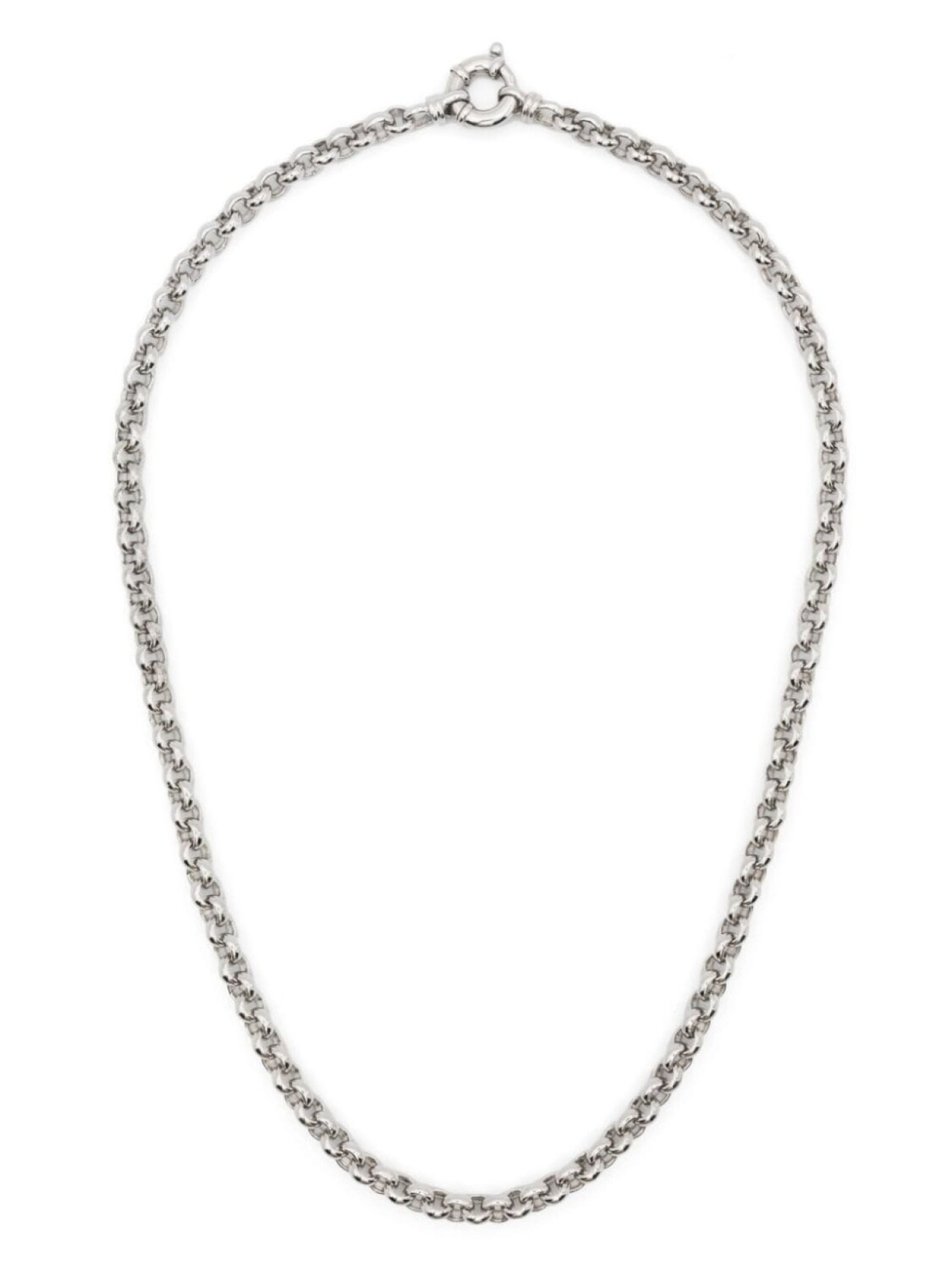 

Колье Thick Rolo Chain Tom Wood, серебряный