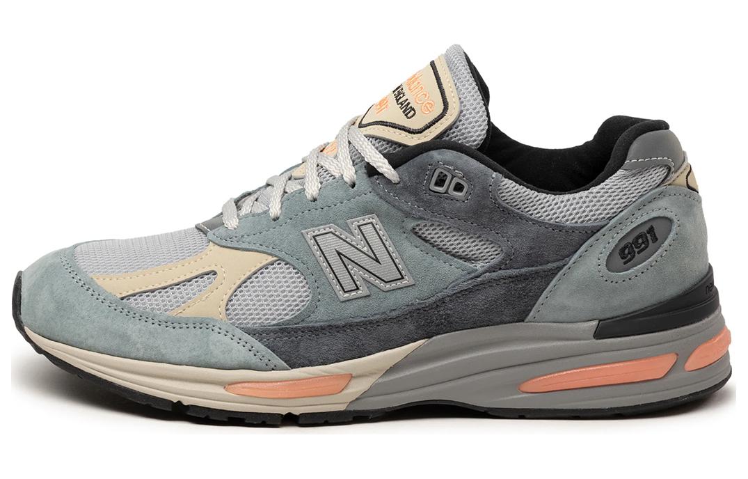 

991 MiUK Silver Blue Turbulence New Balance, серо-голубой